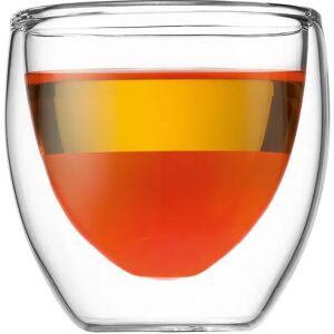 Set de 2 verres 8 cl double parois Bodum [Multicolore]