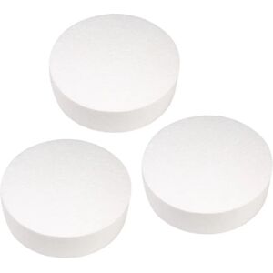 3 disque polystyrene Ø 25 x 7 cm Rayher