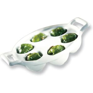 Plat a escargot 6 trous Belle Cuisine blanc Revol [Gris metallise]