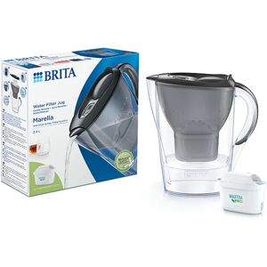 Carafe filtrante Marella graphite 2,4 L et filtre Maxtra Pro