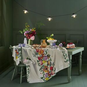 Nappe metis lin & coton multicolore 155x260 Garnier Thiebaut []