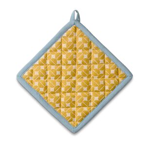 Manique Svea jaune bleu 20 x 20 cm Kela []