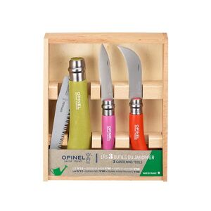 Coffret Les 3 outils du jardinier Opinel [Noir]