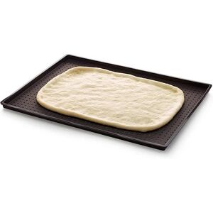 Plaque a pizza perforee en silicone Lekue [Marron]