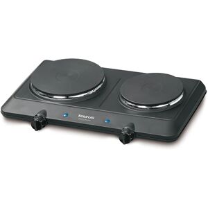 Rechaud 2 plaques 1 500 W Volcano Duo Taurus [Gris metallise]