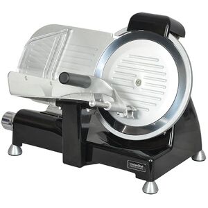 Trancheuse professionnelle 140 W lame 25,5 cm noir KCPTR250N Kitchen Chef Professional [Gris]