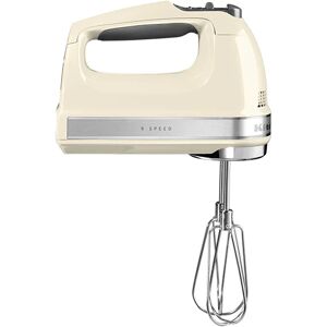 Batteur a main 9 vitesses 85 W 5KHM9212EAC creme Kitchenaid [Gris metallise]