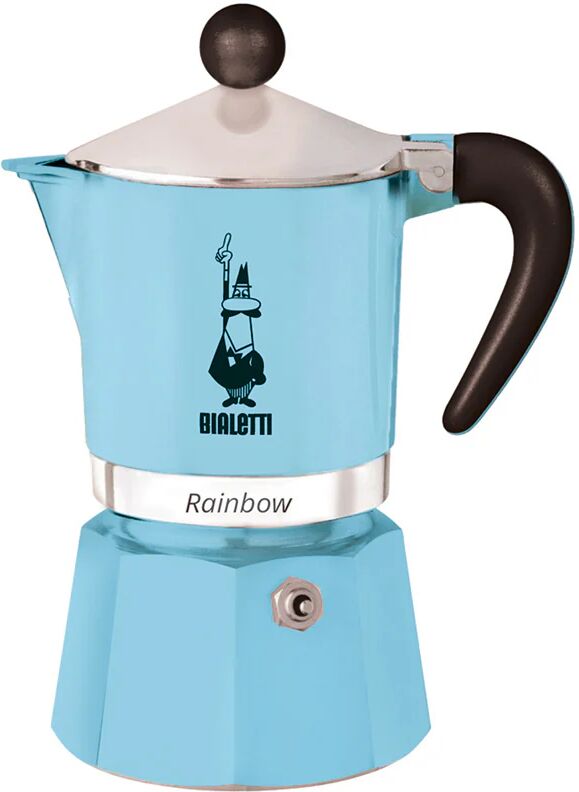 Cafetière 6 tasses Rainbow bleu Bialetti