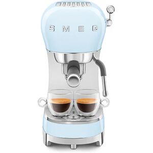 Machine a cafe expresso 1 L 1350 W ECF02PBEU bleu azur Smeg [Gris metallise]