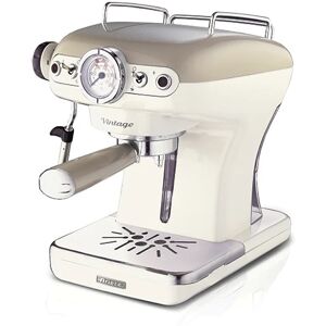 Machine a cafe Expresso Vintage 0,9 L 1389 Beige Ariete [Gris]