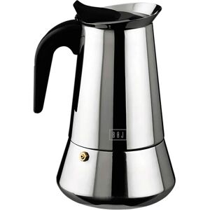 Cafetiere moka Alondra 6 tasses en Acier inoxydable BOJ