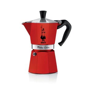 Cafetiere italienne Moka Express rouge 6 tasses Bialetti [Bleu]