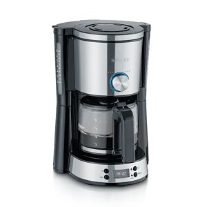 Cafetiere filtre programmable 10 tasses 1 000 W KA4826 Severin [Gris metallise]