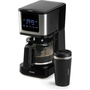 Cafetiere avec carafe et mug 900 W DO733K Domo [Bleu]