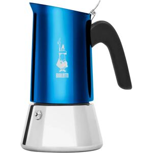 Cafetiere induction 6 tasses Venus bleue en inox Bialetti [Gris]