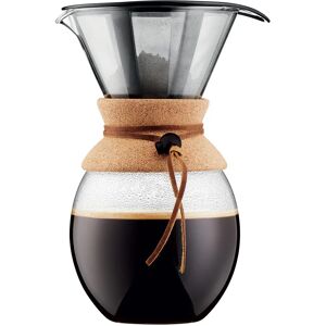 Cafetiere avec filtre pour over 12 tasses 1,5 l en inox Bodum [Noir]