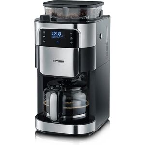 Cafetiere filtre a broyeur integre 10 tasses 1 000 W KA4813 Severin [Noir]