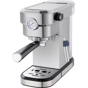 Cafetiere expresso avec manometre 1350 W KCP.EXPR6851 Kitchen Chef Professional [Gris metallise]