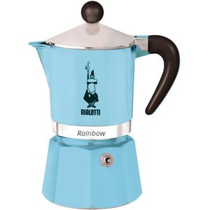 Cafetiere 3 tasses Rainbow bleu Bialetti [Gris]