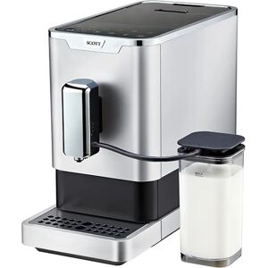 Machine a cafe broyeur Slimissimo intense Milk Silver 20220 Scott [Blanc]