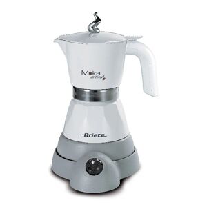 Cafetiere Moka Aroma 2 a 4 tasses 480 W 1358 Ariete [Gris metallise]