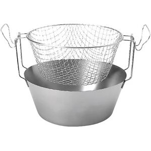 Friteuse du nord inox 26 cm Artame [Gris metallise]