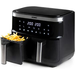 Deli Fryer double fry zone 2 x 4L Domo [Noir]