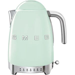 Bouilloire 1,7 L 2400 W KLF04PGEU vert d'eau Smeg [Noir]