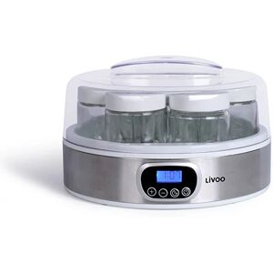 Yaourtiere digitale 7 pots 18 W DOP216 Livoo [Noir]