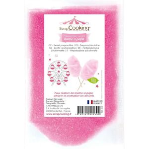 Preparation barbe a papa rose 480 g Scrapcooking