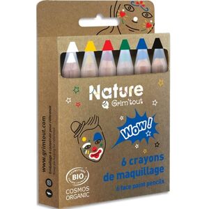 Grim tout Boîte de 4 crayons de maquillage certifiés bio naturel - WOW! Idéal pour le maquillage simple