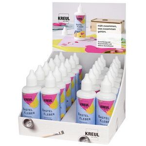 Colle de bricolage, dans un flacon plastique, 80 ml