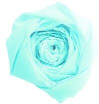 PAPIER CRÉPON, Paquet de 10 feuilles pliées 60% au format 2,50x0,50m - Bleu turquoise - Lot de 3 PAPIER CRÉPON, Paquet de 10 feuilles pliées 60% au format 2,50x0,50m - Bleu turquoise - Lot de 3