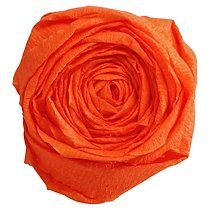 PAPIER CRÉPON, Paquet de 10 feuilles pliées 60% au format 2,50x0,50m - Orange - Lot de 3 PAPIER CRÉPON, Paquet de 10 feuilles pliées 60% au format 2,50x0,50m - Orange - Lot de 3