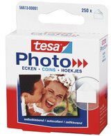 Tesa Coins photos Photo, transparent, autocollant - Lot de 4 Tesa Coins photos Photo, transparent, autocollant - Lot de 4