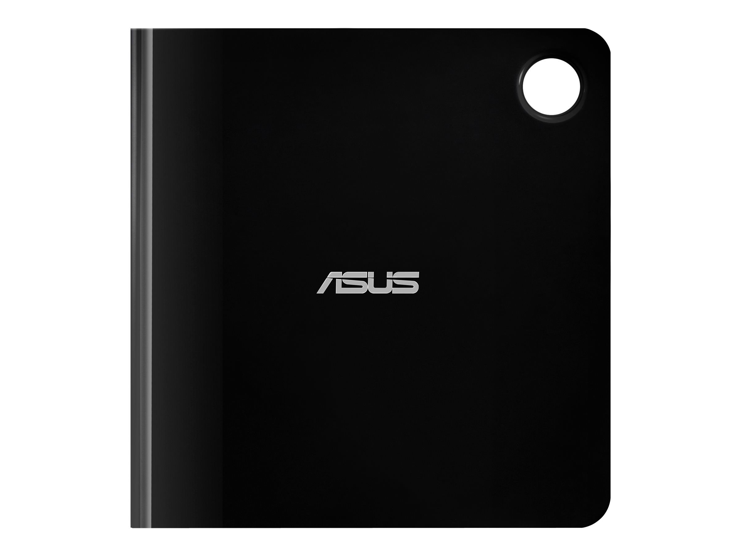 Asus SBW-06D5H-U lecteur de disques optiques Blu-Ray RW Noir, Argent