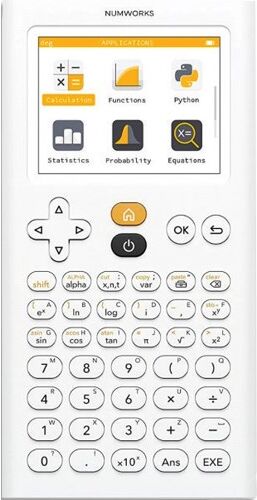 Calculatrice graphique langage Python intégré N0120