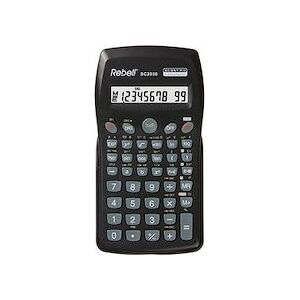 Calculatrice scolaire SC2030, noir - Lot de 3 - Publicité