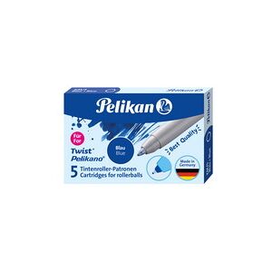 Pelikan Cartouches pour roller à encre o/Twist/th.INK - Lot de 16