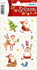 Herma Stickers de Noël DECOR 'Joyeux Noël' - Lot de 12