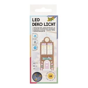 Folia Lumière décorative LED, 10 pièces, 20 piles incluses