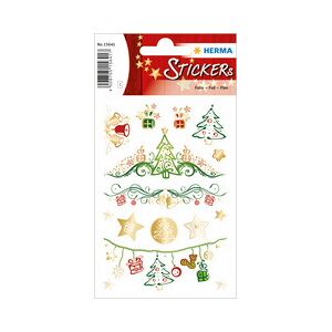 Herma Stickers de Noël CREATIVE 'Rêves de Noël' - Lot de 12