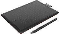 Wacom One by Wacom Small - numériseur - USB - noir, rouge