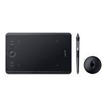 Wacom Intuos Pro Small - numériseur - Bluetooth, USB 2.0 - noir