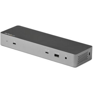 StarTech.com Dock Thunderbolt 3 Compatible Hôte USB-C - Écrans Double 4K 60Hz DisplayPort 1.4 ou Double HDMI - Simple 8K - Station d'Acceuil TB3/US...