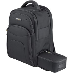 StarTech.com Sac à Dos Ordinateur Portable 15,6 pouces avec Compartiments Amovible pour Accessoires - Sac Informatique Professionnel High Tech - Po...