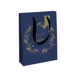 Clairefontaine Sac cadeau de Noël 'Nuit étoilée', large - Lot de 7