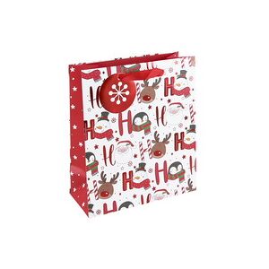 Clairefontaine Sac cadeau de Noël 'Hohoho', large - Lot de 7