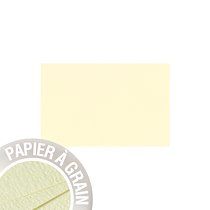 Paquet de 25 cartes simples Grain de Pollen 82x128mm 210g/m² - Eau de citron - Lot de 6