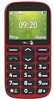 Doro 1360 - rouge - GSM - téléphone mobile